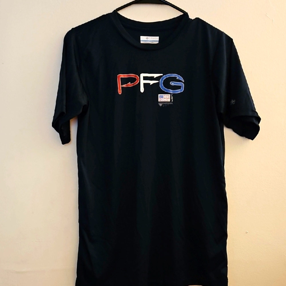 Columbia Boys Blue PFG T-Shirt